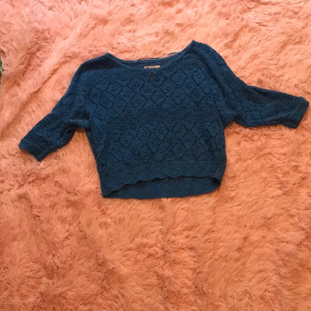 Cute Sweater Crop Top